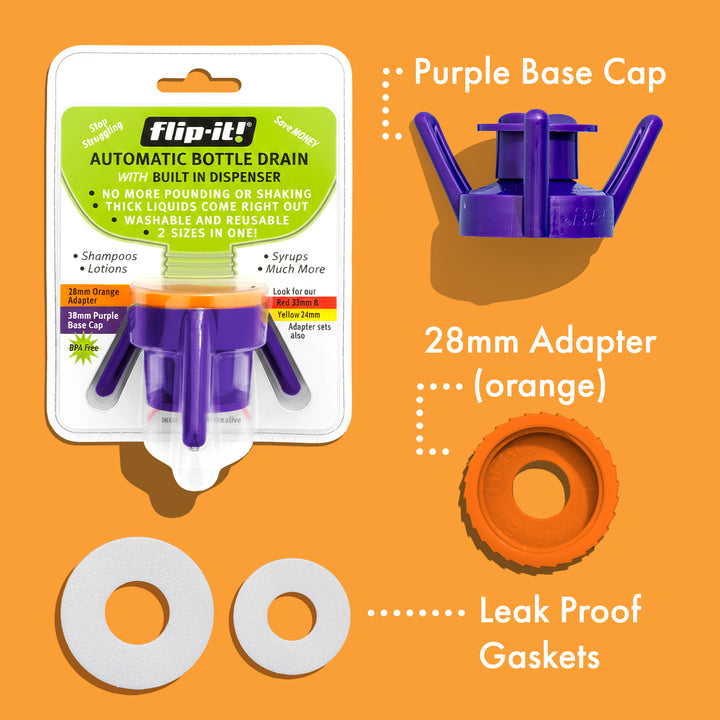 Dispensing Stand + 28MM Medium Adapter (Orange)