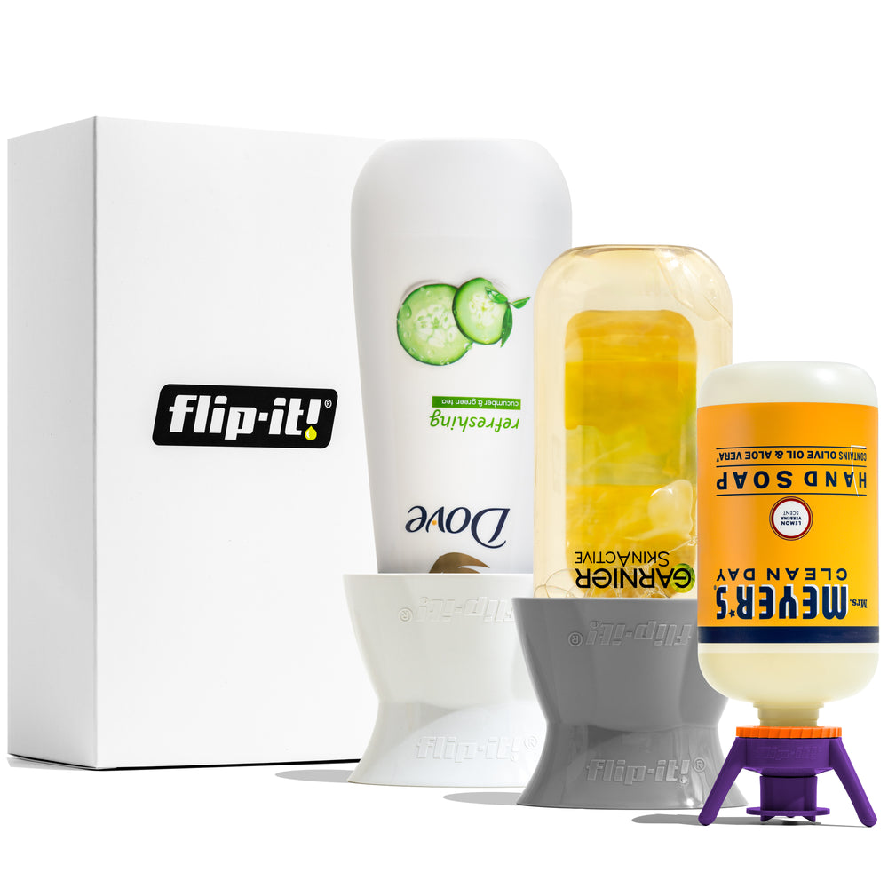 Flip-It! 2-Pack Bottle Emptying Kit