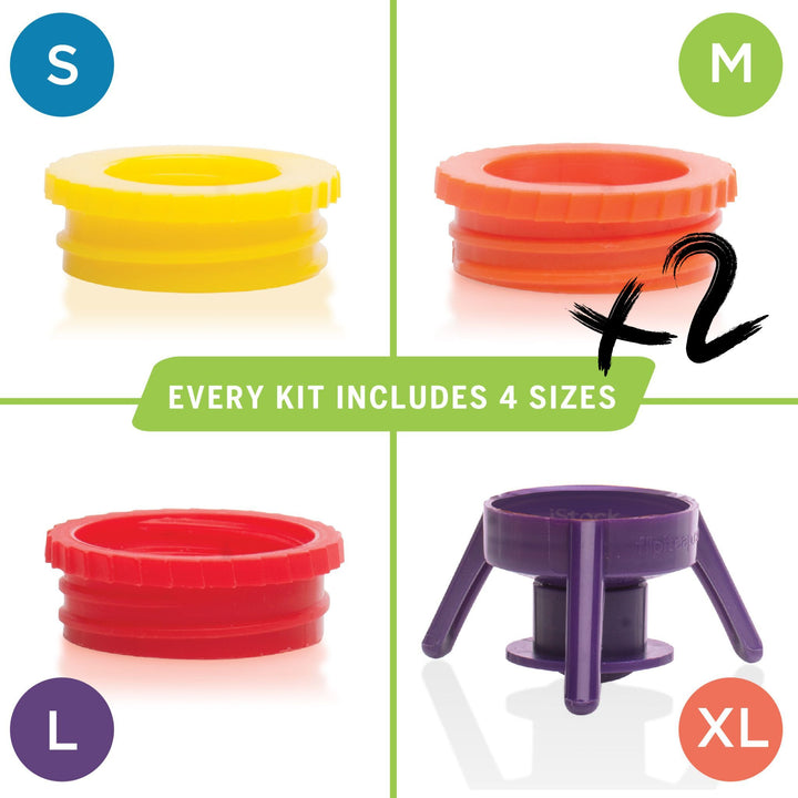 2 Bottle Pack (bright colors)